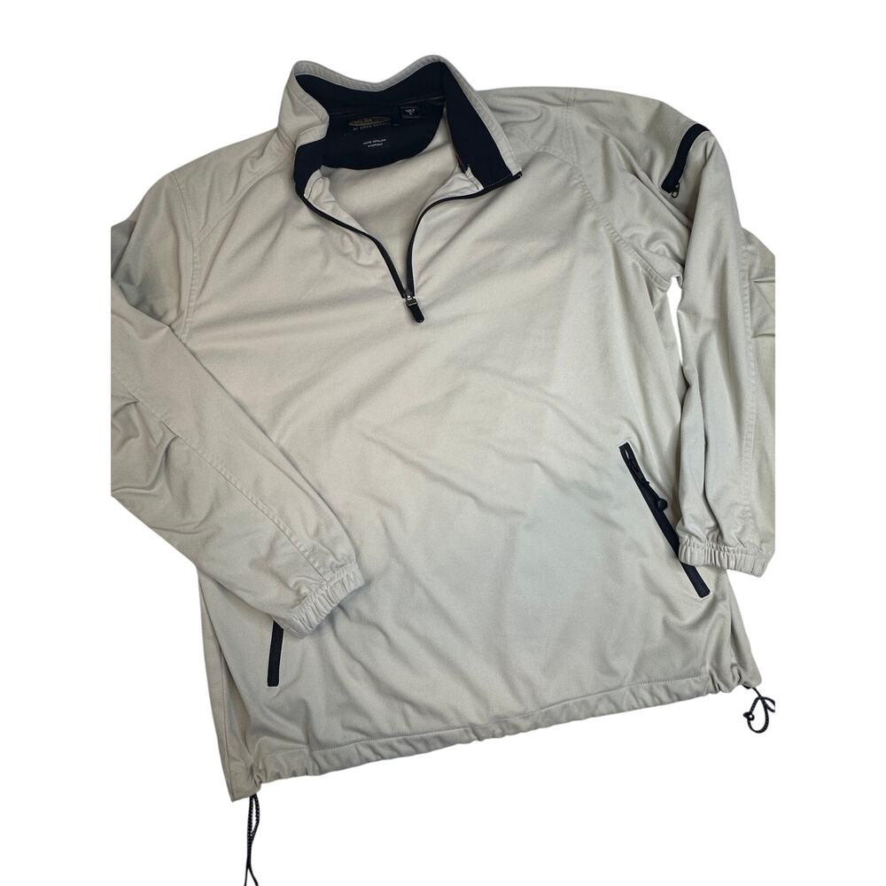 Greg Norman Play Dry Performance Outerwear Golf Active Quarter Zip Pullover